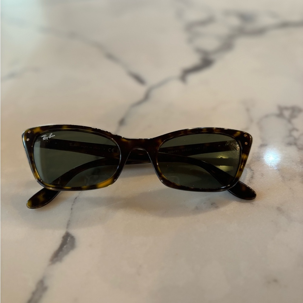 Ray Ban Lady Burbank sunglasses as seen on Hailey Bieber